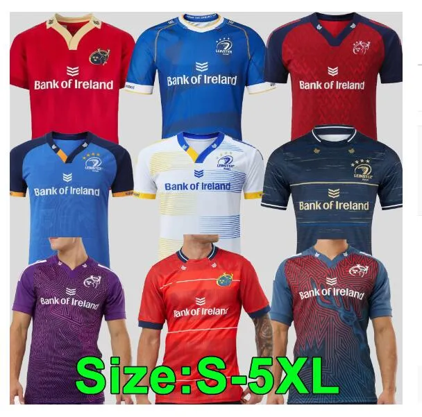 2023 2024 Leinster Munster Rugby Jersey Home Away 22 23 24 Europeiska alternativa Irland Irish Club Shirt Size S-5XL HIJH