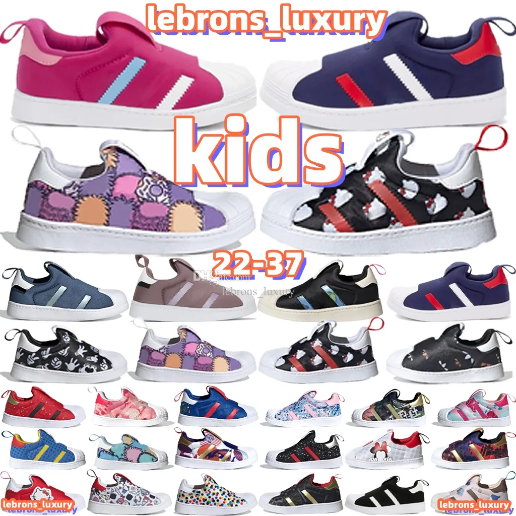 Barnskor avslappnad Baby Boys Girls Cartoon Designer Youth Toddlers Trainers Barn Skor Sport utomhusstorlek 22-3 R380#