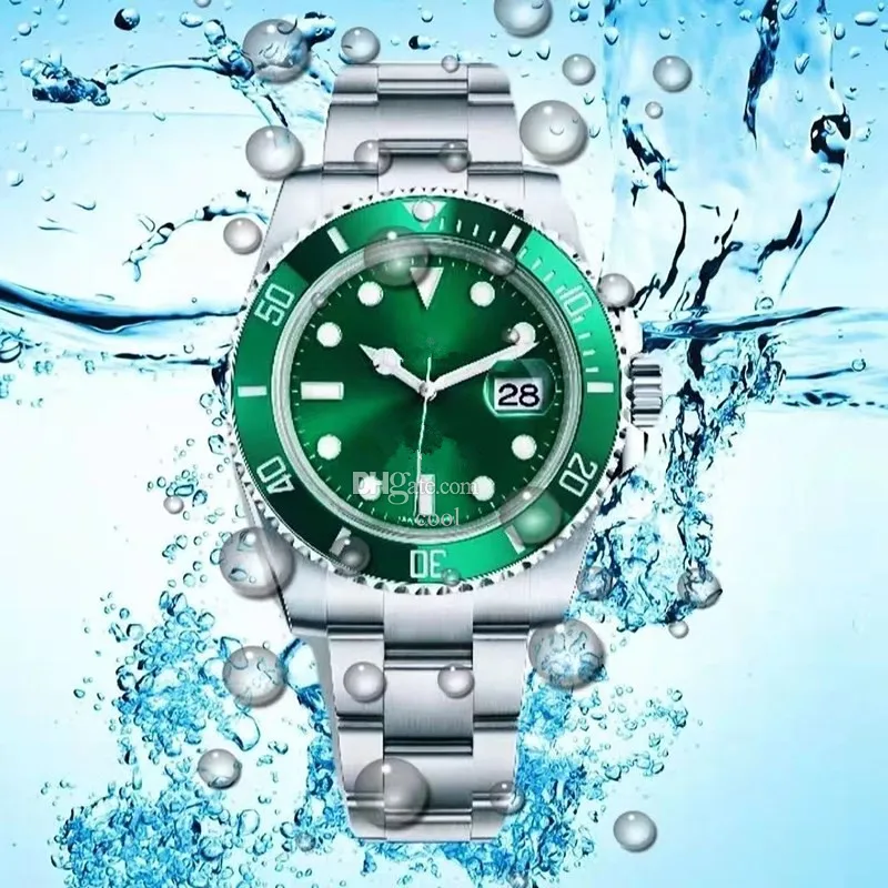 Herrens klocka efter män designer klockor högkvalitativa rörelser klockor automatiska klockor klockor montre de luxe safir glas i7224