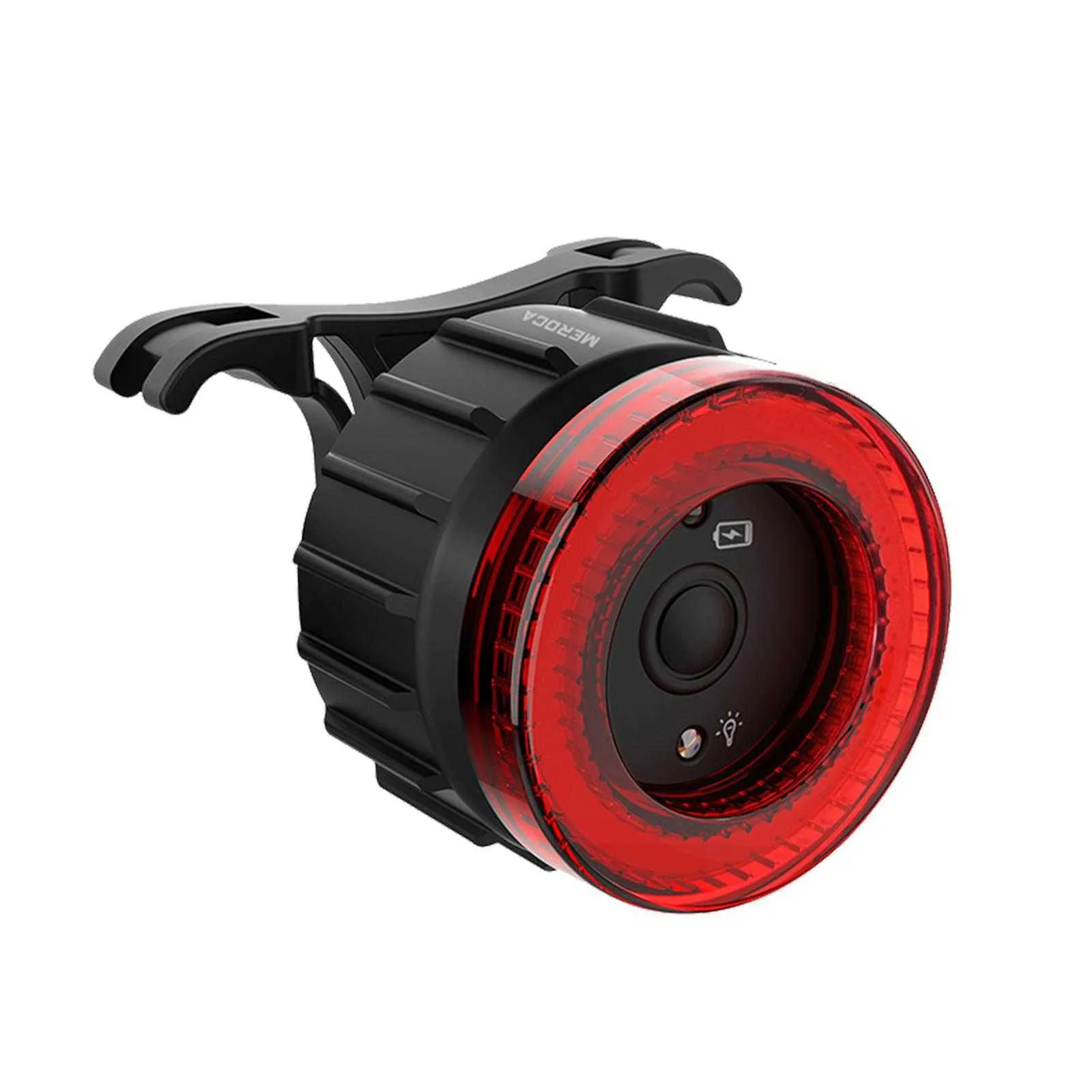 Bike Rear Light Smart Brake Sensing Auto Start&Stop USB Rechargeable 6 Modes