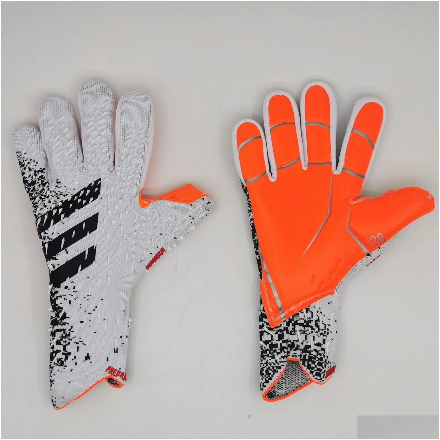 Five Fingers Gloves Sports Gloves Goalkeeper Professional Mens Football Adt Childrens Thickened Drop Delivery Outdoors Athletic Outdoor Accs Gift QQ