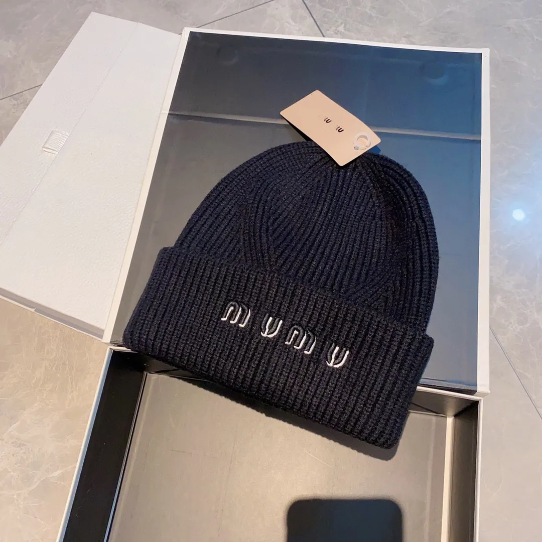 Miu Miu Black Knit Hat m_68d55f3c3509d1c953d9cb66.jpg main image 4