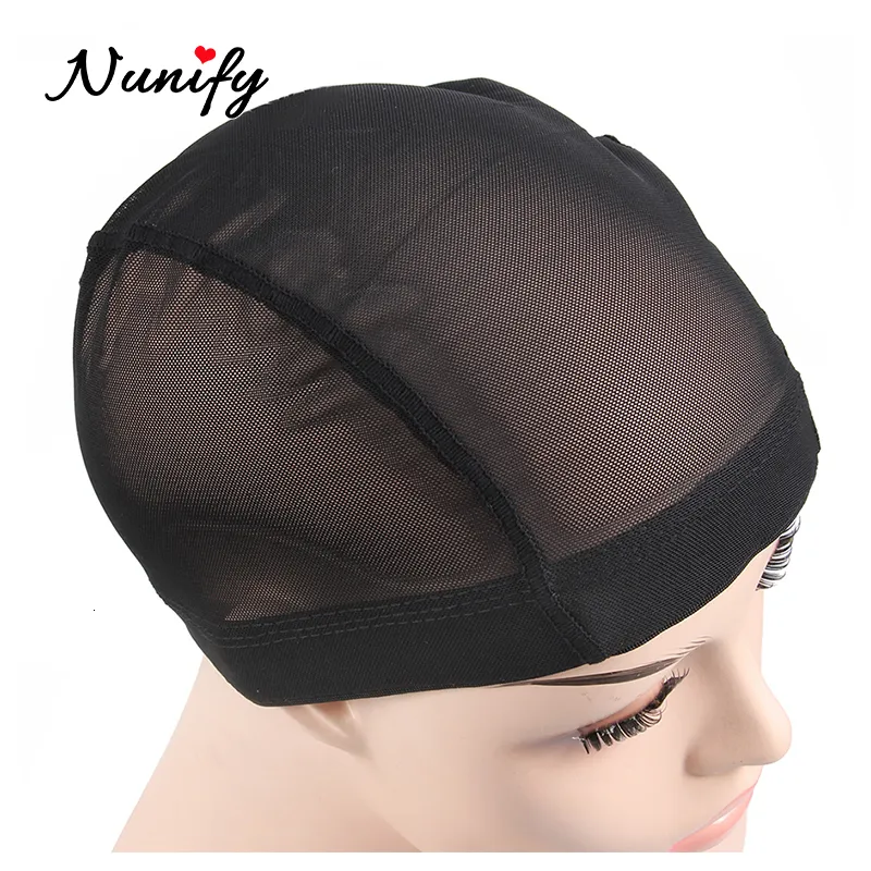 WIG Caps Nunify 6pcs сетчатой ​​сетевой сетчатой ​​сетки для волос.