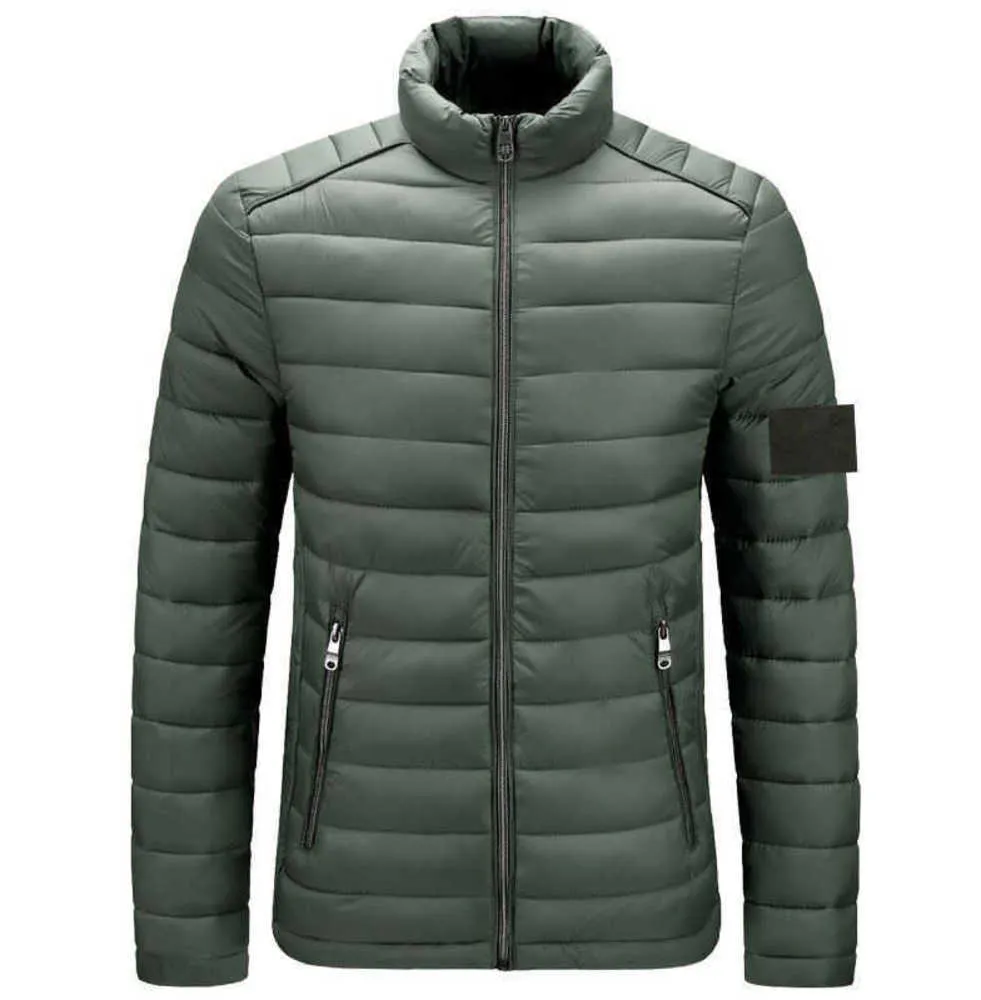 Stone Jacket Island Manteau de créateur pour hommes, couleur unie, léger, fermeture éclair, capuche, lettre brodée, hiver, ski, manteau court, vêtements pour couple stone-island jacket