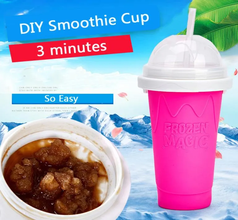 Easy DIY Smoothie Cup With Straw Magic Pinch Smoothie Maker Travel Camp