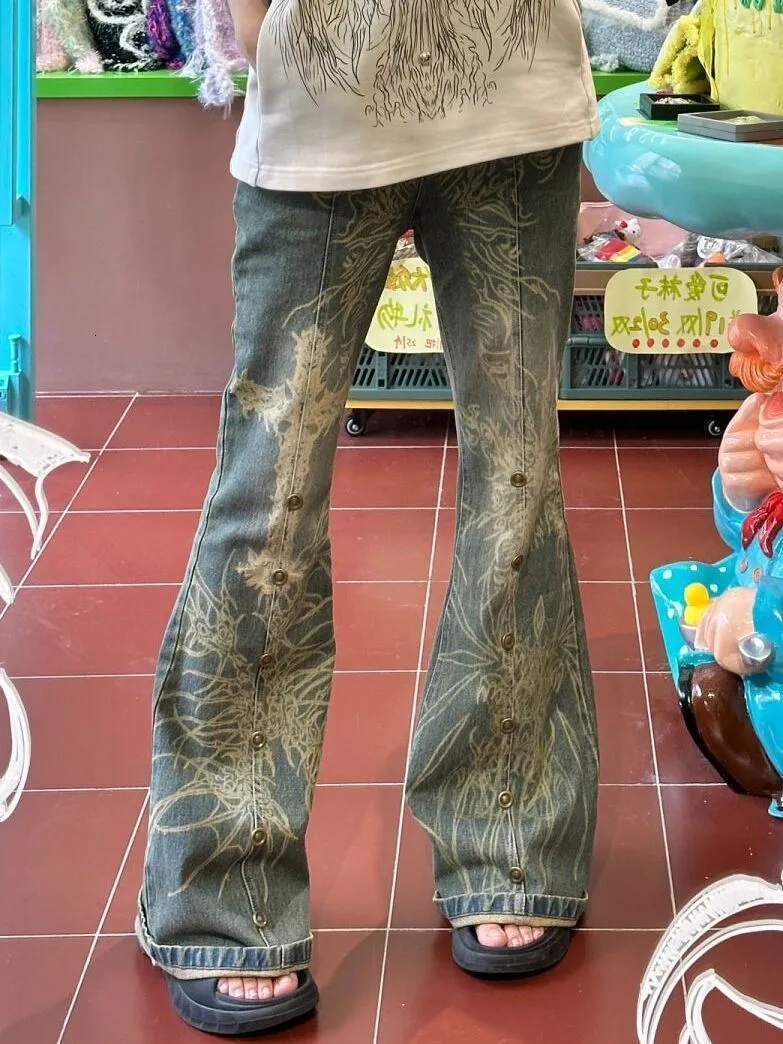 Save Big on Bulk Women's Jeans Capri Pants Womens Pants Capris Y2K Vintage  Women Korean Casual Streetwear Oversize Cargo Aesthetic Straight Trousers 