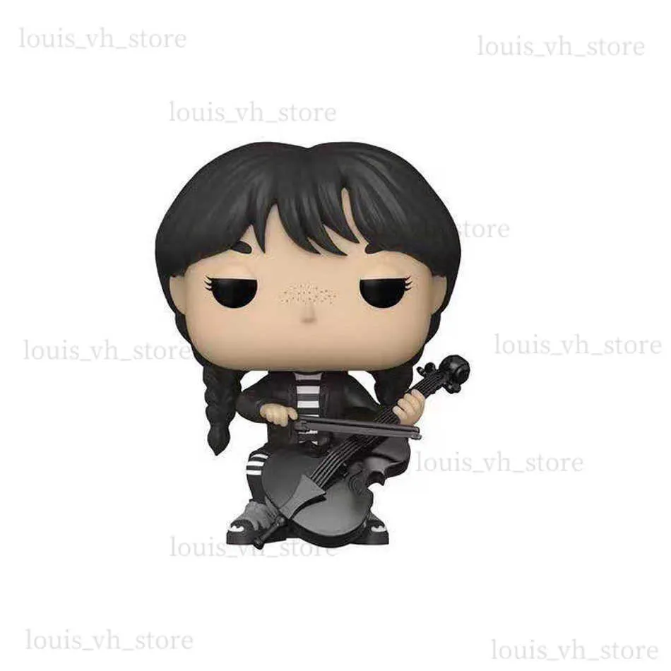 Wednesday Addams POP Figure Adams Anime Model PVC Collectible Figurines  Statue Doll For Room Decoration, Ornament, And Gifts T230811 From  Louis_vh_store, $2.98