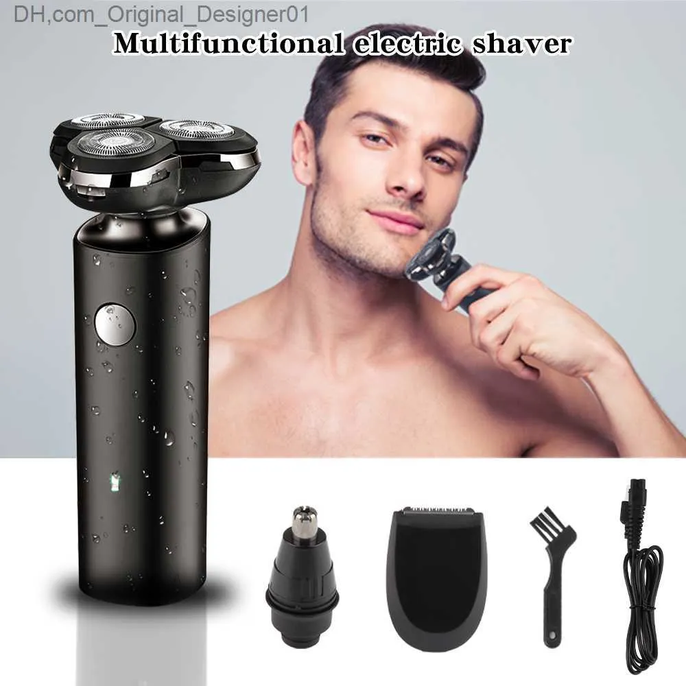 3 In 1 Mens Electric Shaver Mens Electric Shaver Waterproof Beard