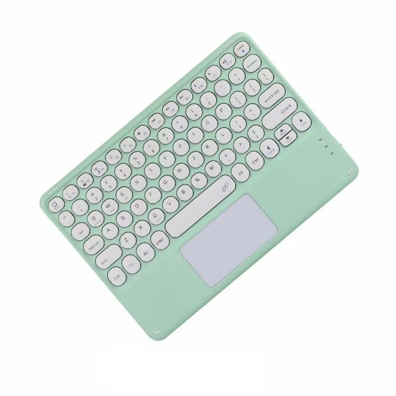 Bluetooth Wireless Keyboard With Touchpad Multi Language Hebrew Spanish ...