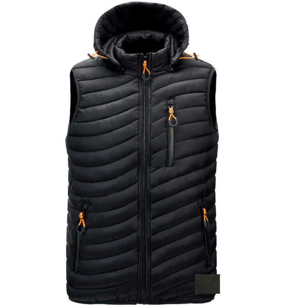 stone jacket island Hommes Couleur Unie Léger Gilet Style Down Designer Manteau Fermeture Éclair À Capuche Femmes Lettre Broderie Manteau D'hiver Couple Vêtements stone-island jacket