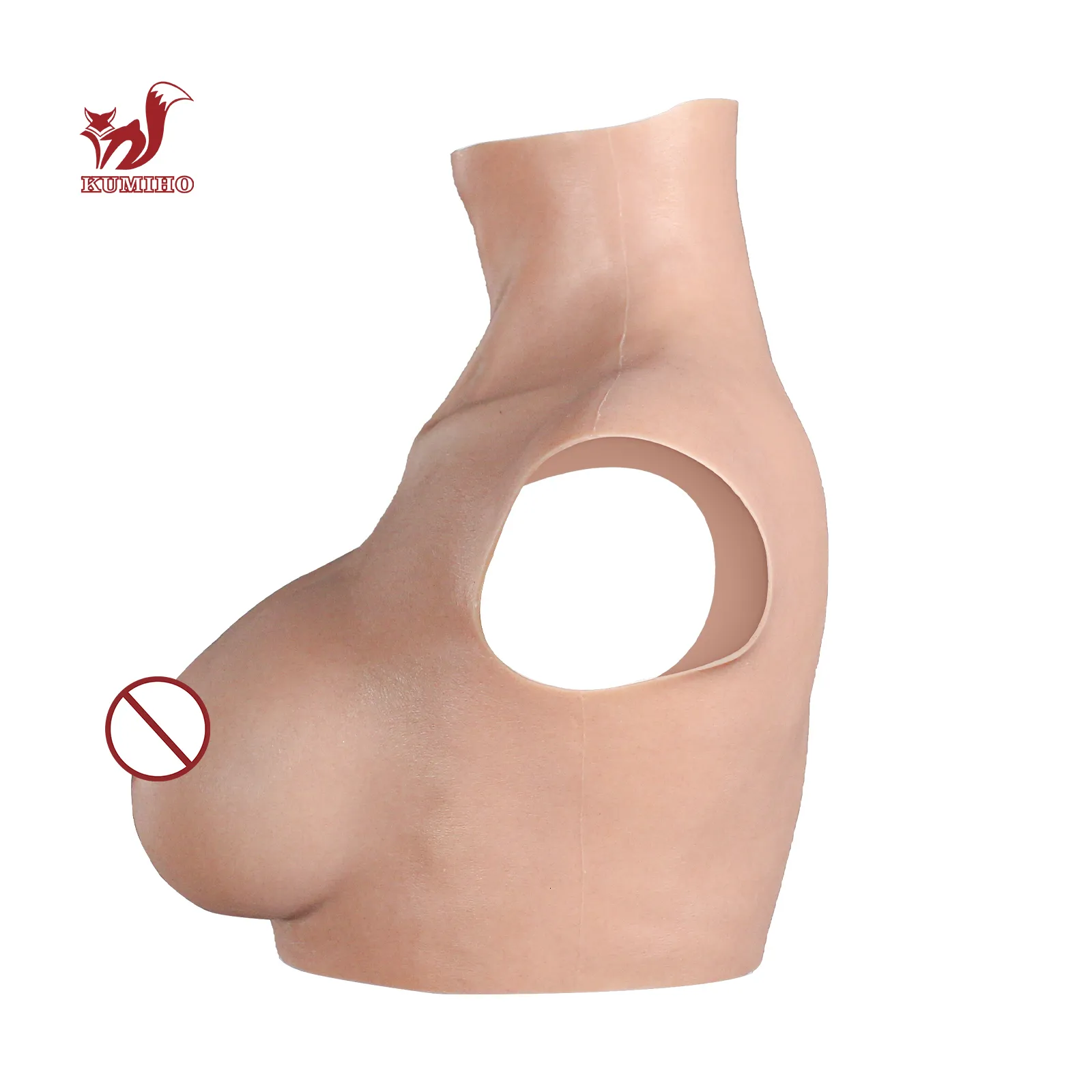 Breast Form KUMIHO Realistic Silicone Breast Form Fake Chest Man