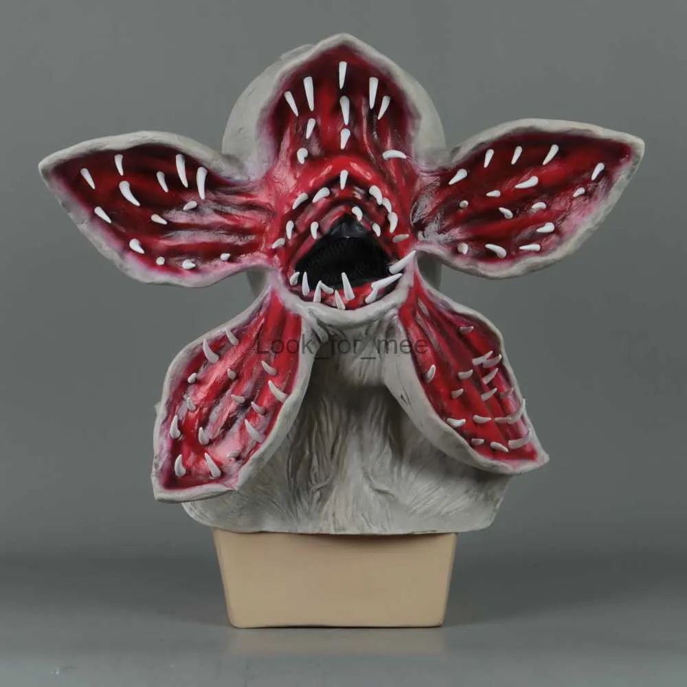 Halloween Demon LaTex Mask Stranger Things Demogorgon Mask Lateks