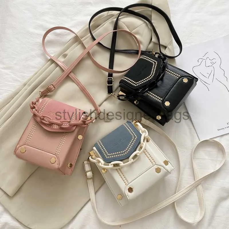 Cross Body осень Mini Bag 2023 Популярная новая модная сеть красная модная сумочка модная контрастная цвет один плеч