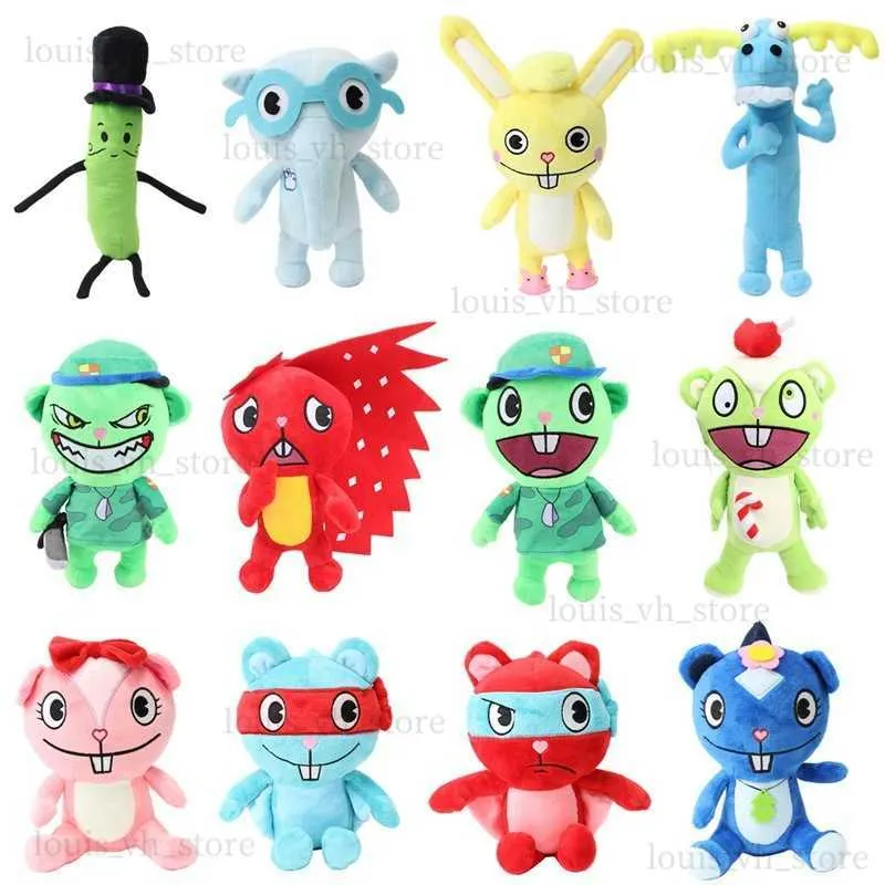 Happy Tree Friends Plush Doll 20 28cm Cartoon Anime Plush Toys Flakey Flippy Soft Pillow Room Decor Doll Gift For Boys Girls From Louis vh store 1.7 DHgate.Com