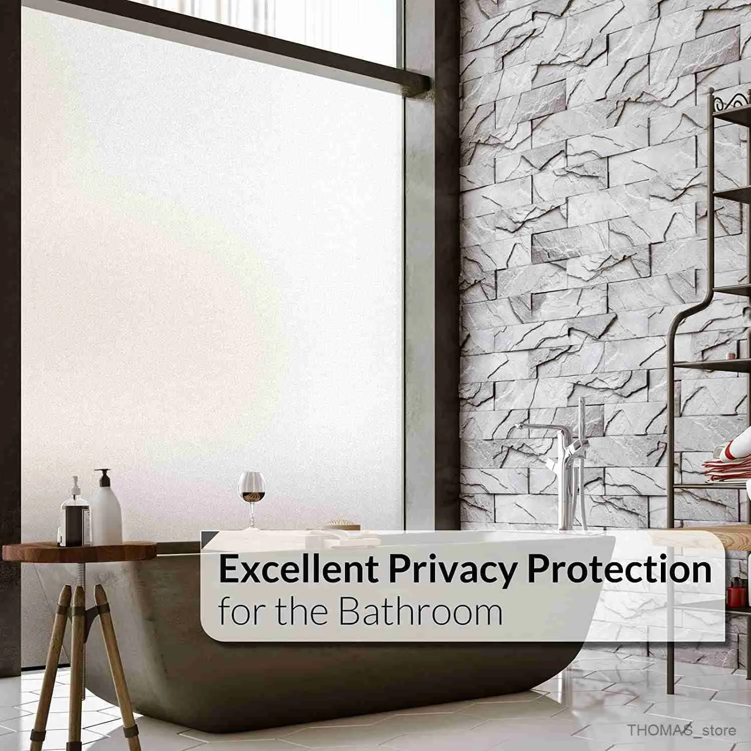 Self Adhesive Frosted Glass Privacy Sticker For Window For Privacy And Heat  Protection Ideal For Bathroom, Home, And Office R230810 From Thomas_store,  $11.41