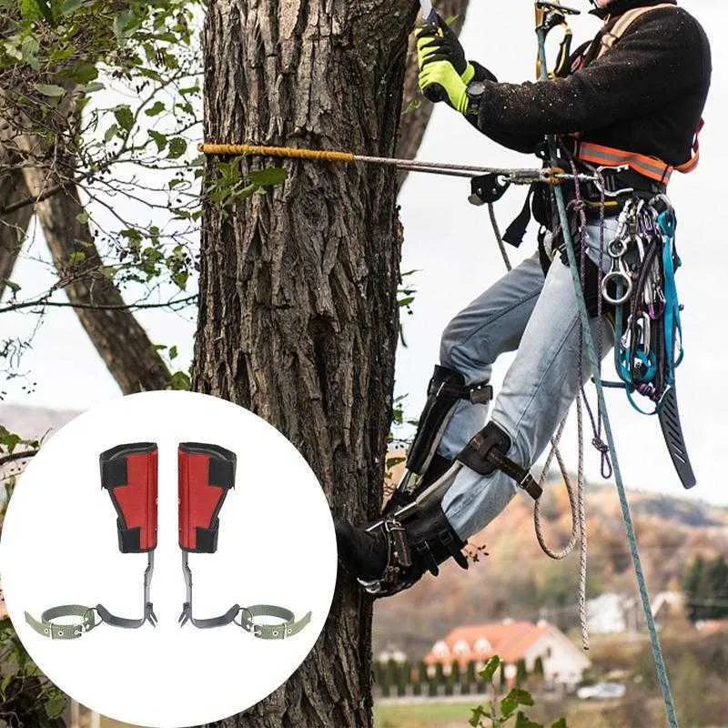 Tree Climbing Gear Kit With Rock Protection For Cars Spikes For