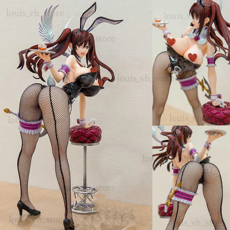 41 cm Native Binding Zettai Junpaku Mahou Shoujo Kuramoto Erika 1/4 Bunny Ver PVC Figure Dorosły Zbiór Model Tysys T230810