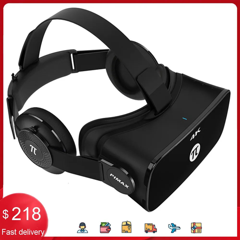 VR Glasses PIMAX 4K VR Headset for VR Video Game 3D Virtual Reality Smart Glasses 230809