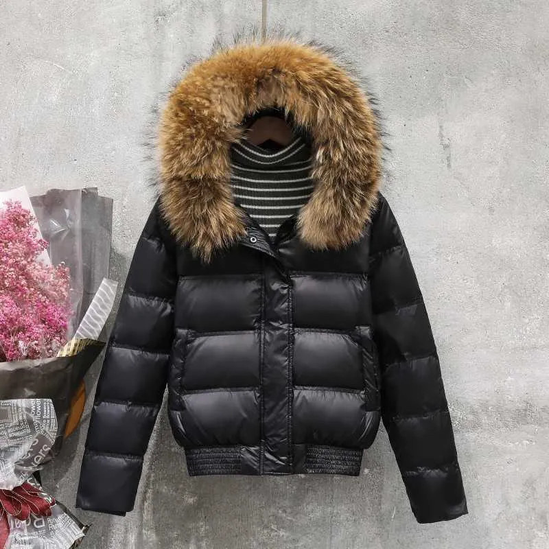 Big black puffer coat discount