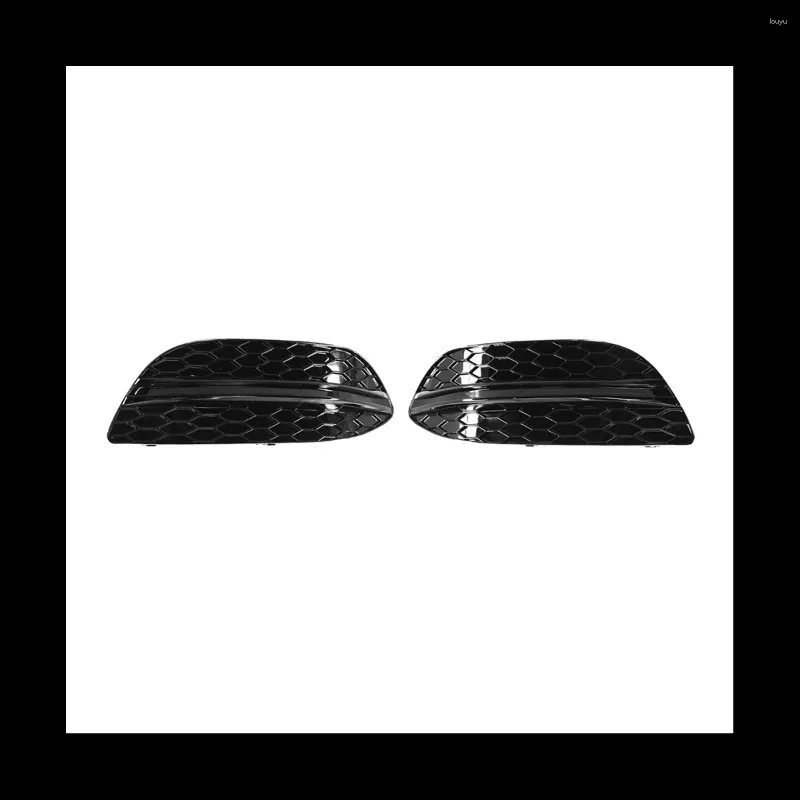 Lighting System Car Black Front Bumper Grille Fog Light Cover Trims For C-Class W205 2058851623 2058851523 2058850823