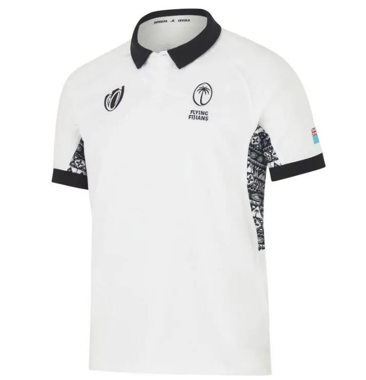 Мужские футболки 2024 Fiji Drua Airways Джерси для регби Новый домашний комплект джерси для регби Maillot Camiseta Maglia Топы S-5xl Жилет