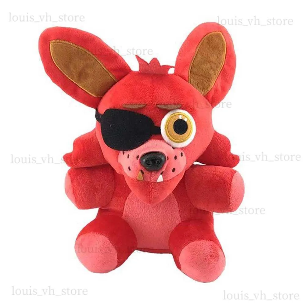 18cm FNAF Plush Toys Freddy Fazbear Bear Foxy Rabbit Bonnie Ca
