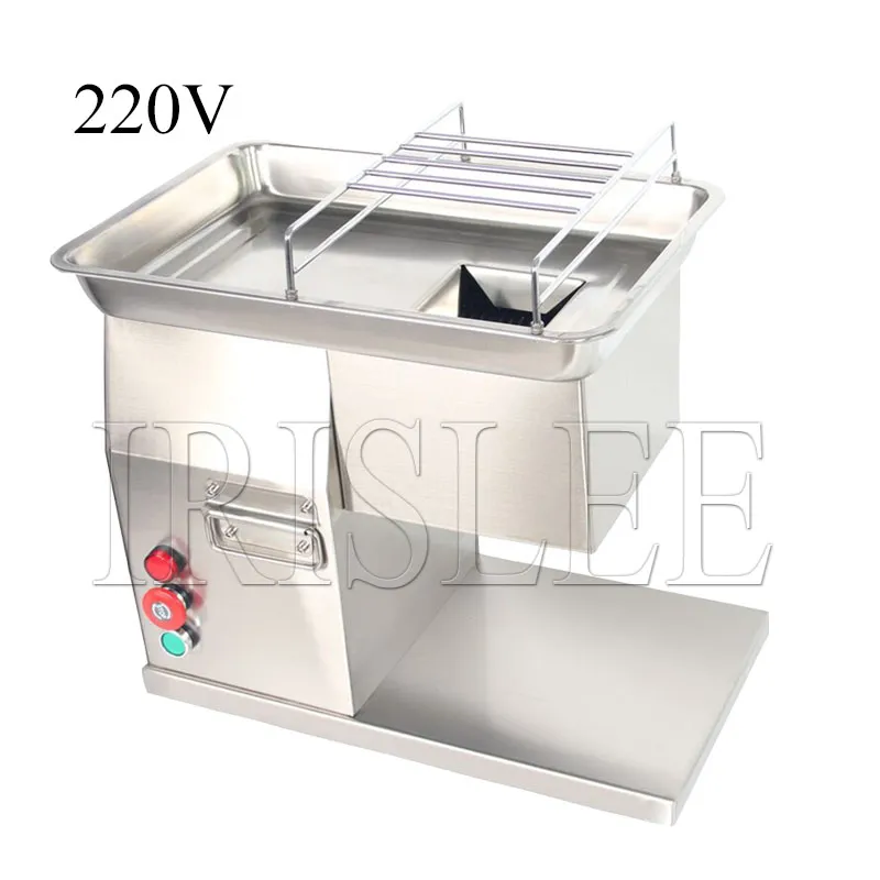 Electric Stainless Steel Meat Slicer Machine Argos 110V/220V, 2 20mm Cutting Length From