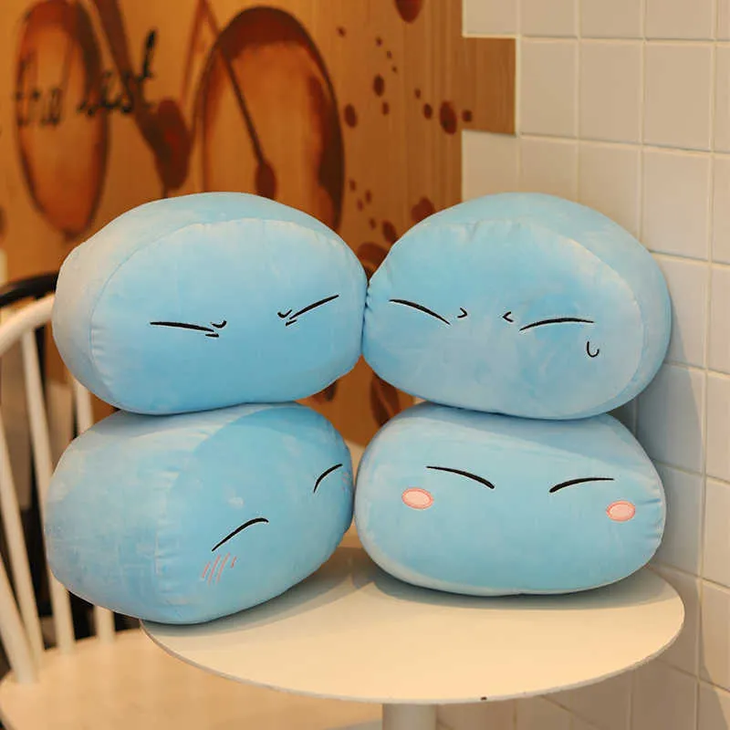 Stuffed Plush Animals Tempest Plush Toys That Time Got Reincarnated as Slime Throw Back Cushion Soft Gift For Child Baby