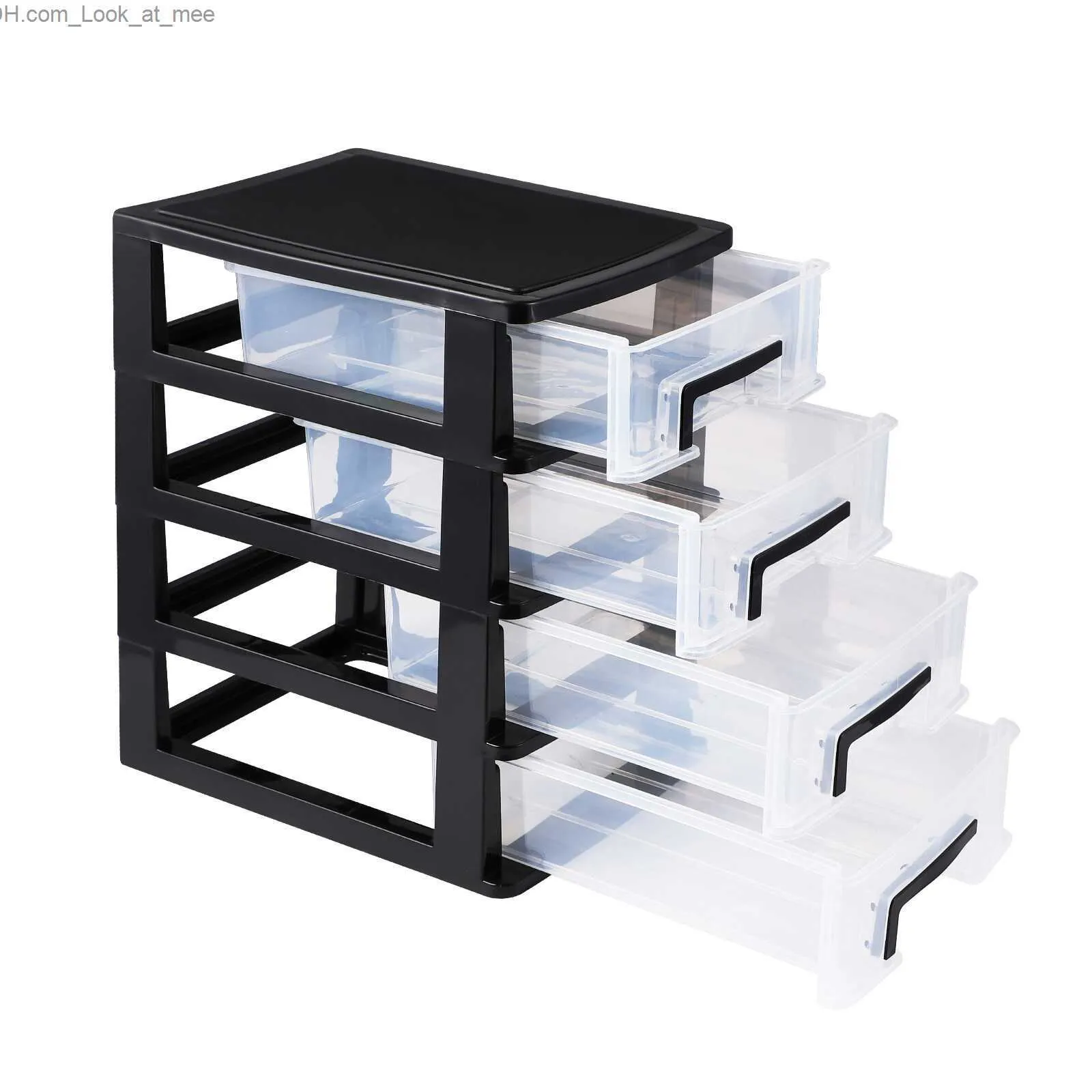 desktop mini storage drawers box plastic