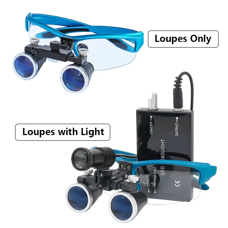Loupe binoculaire à caméra numérique intégrée - éclairage LED