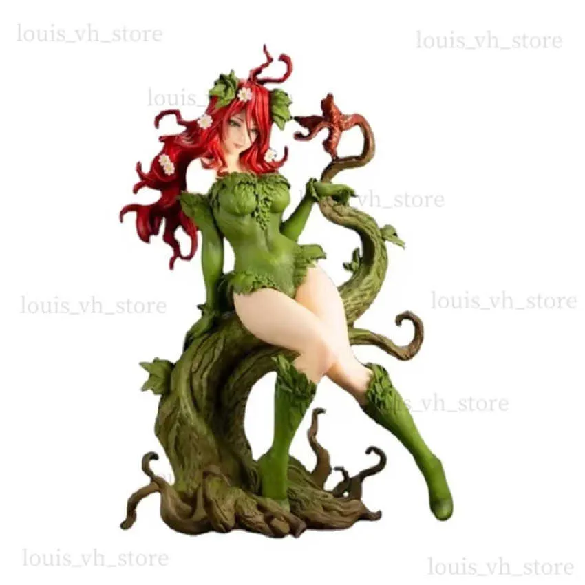 20CM Anime Poison Ivy Returns Girl Pamela Lillian Isley 2021 Vicious PVC Action Figure Statue Model Collection Toys Doll Gifts T230810