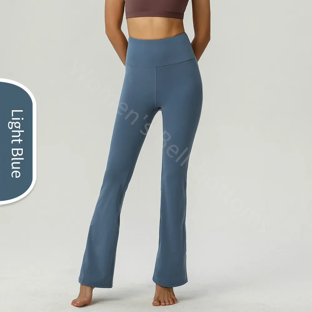 Giysiler yaz çan tabanları yüksek bel sıkı figür gösterisi pantolon kadın pantolon ll yoga kıyafeti