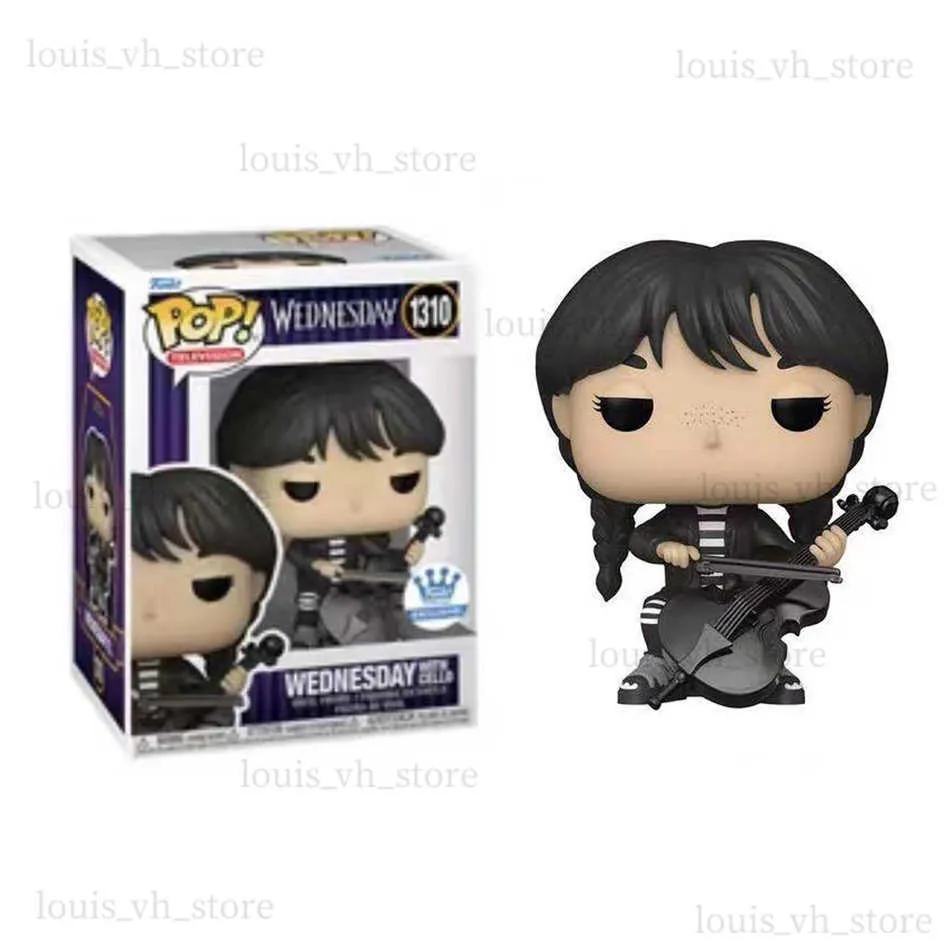 Wednesday Addams POP Figure Adams Anime Model PVC Collectible Figurines  Statue Doll For Room Decoration, Ornament, And Gifts T230811 From  Louis_vh_store, $2.98