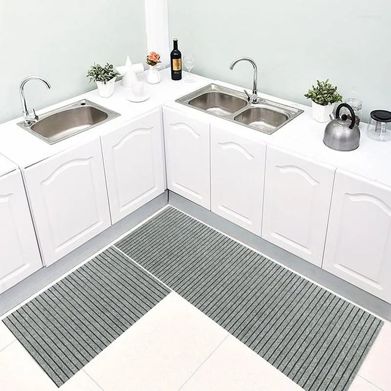 Halılar kayma karşıtı mutfak paspas modern banyo halı giriş paspaslı tapeta emici kilimler yatak odası dua pedi serbestçe kesilebilir