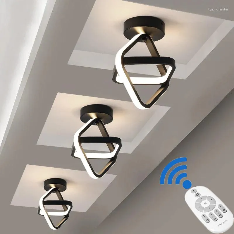 Taklampor Dimning LED för sovrum kökskorridor balkong yta monterad heminredning ingångsbelysning
