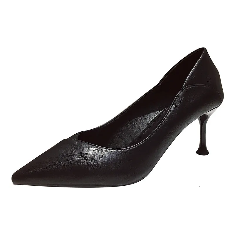 Wholesale Womens Pointed Toe High Heels Dress Shoes Thin Heels