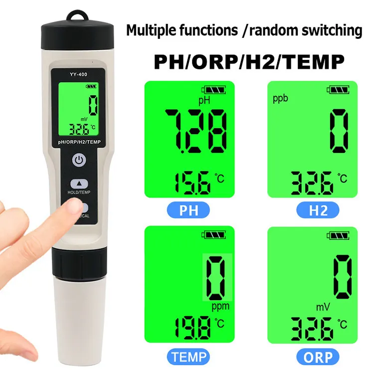 BAN-YU 水質テスター BY-H2 PH/H2/ORP/TEMP測定 BAN-YU 水質テスター BY-H2 PH/H2/ORP/TEMP測定安価