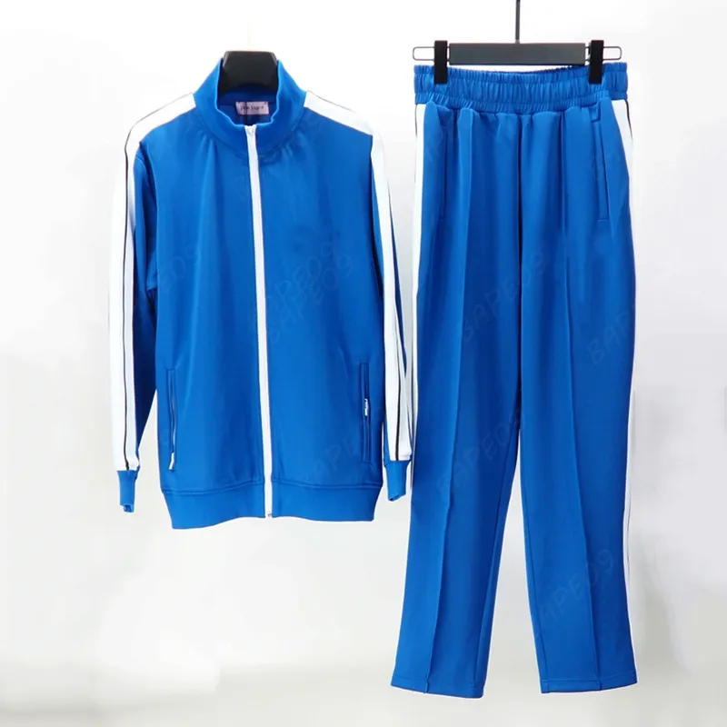 Palm Angles hommes survêtement commutateur costumes sweats à capuche Jacks survêtements survêtement Jack ensembles femmes sport costume rayé Pantsomye