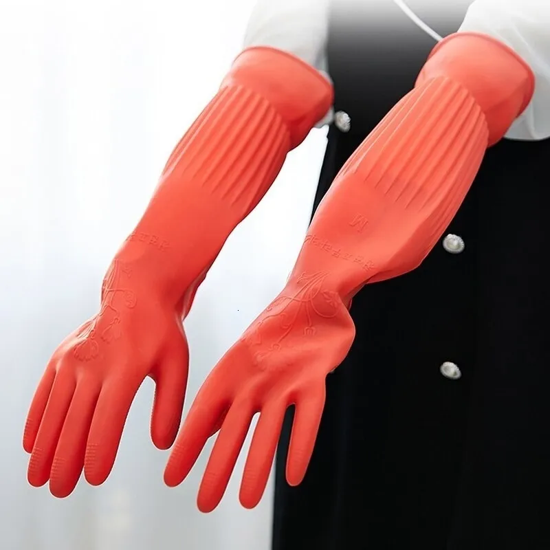 Rubber Cleaning Gloves,Waterproof And Oil-resistance Glove For Kitchen – Store - View #5