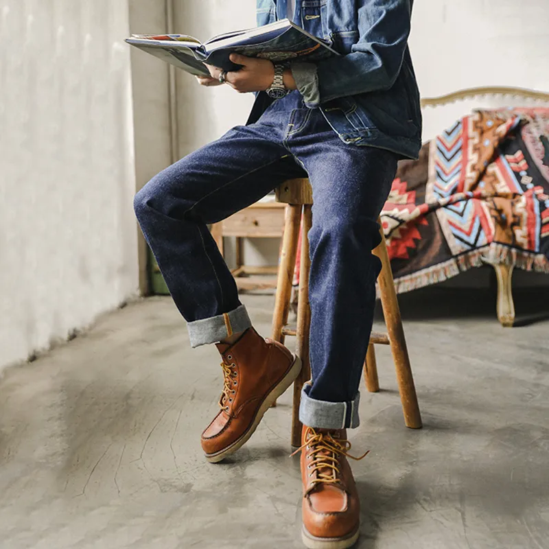 パンツ moody.baron 7p Red Stitch Denim 7p Red Stitch Denim | moody baron