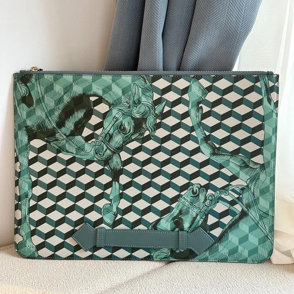 Custom Letter LOUP NOIR Clutch Bag For Men And Women Personalized Envelope Pouch For Toiletry And Documents With Protection From Doggoyar 37.81 DHgate.Com