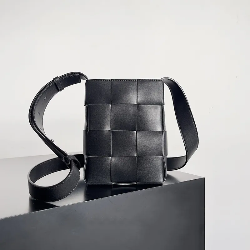 Designer kleiner Telefonbeutel Mode Mini Kassette Crossbody Taschen Frauen Umhängetaschen echte Ledergrün schwarze Geldbörse mit Schachtel