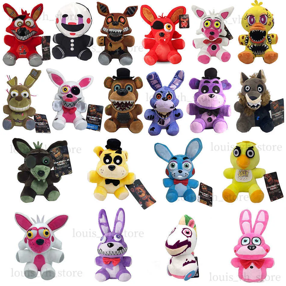 10“ New FNAF Five Nights at Freddy's FREDDY & FOXY Official Plush