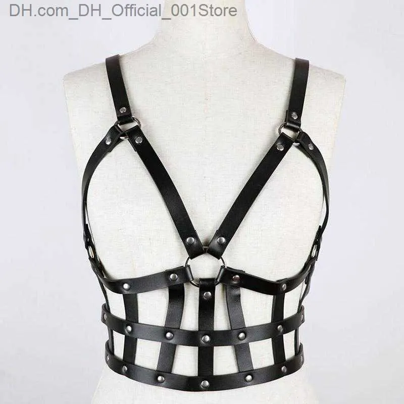 Belts Fashion Women Sexy Bondage Rope Leather Harness For Adult