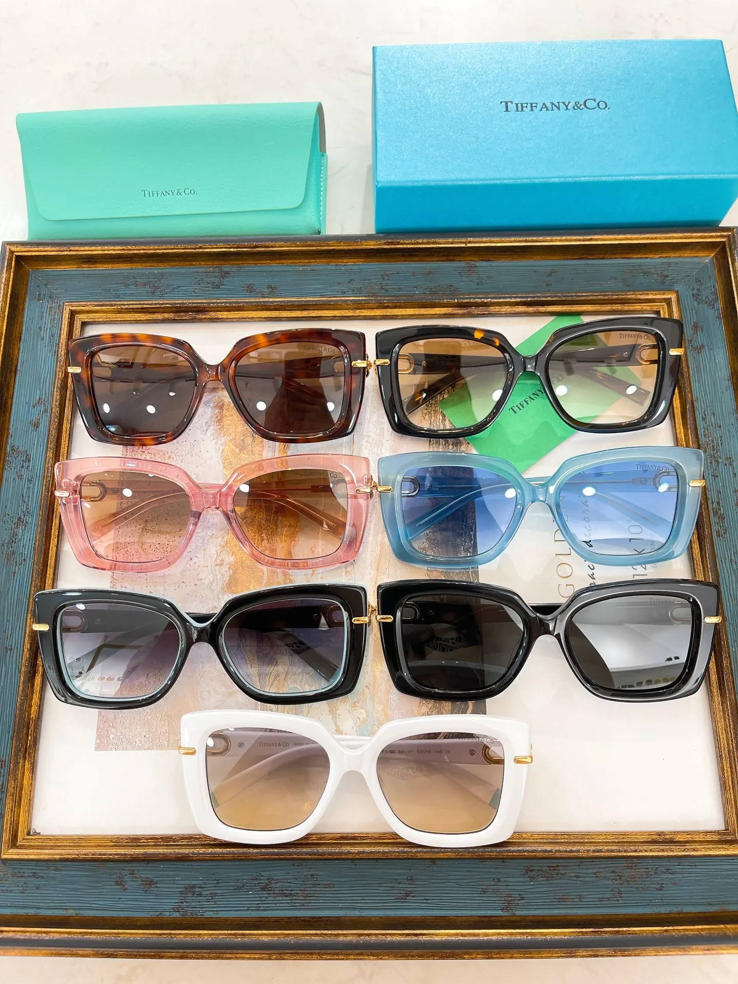 Mirror Quality Sunglasses For Women TF4199, Fashionable  display picture 2