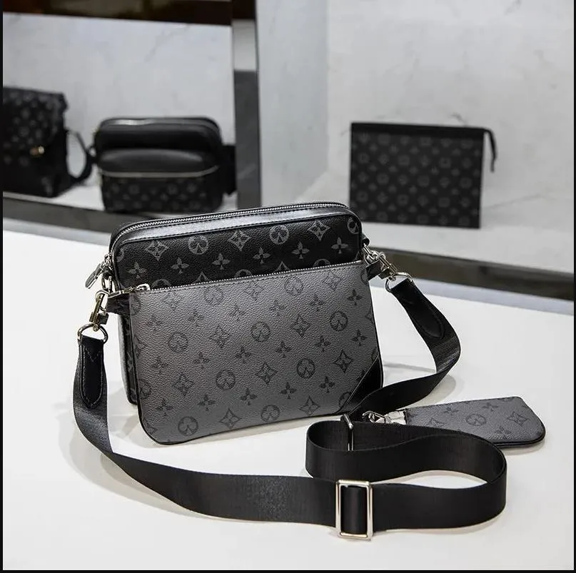 Designer Men Messenger Bags Mens Crossbody Small Sacoche Homme Casual Satchels Bolsos Shoulder Crossbody Bag