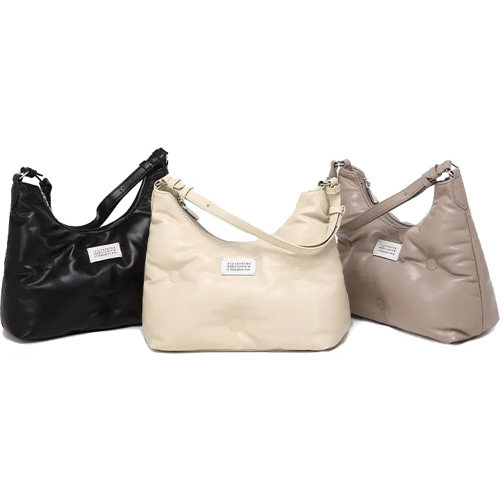 7A Qualidade Mulheres Moda Margiela Bolsas De Ombro Cruz Corpo Mens Luxo Senhora Designer Sling Embreagem Zipper Pequenos Sacos De Viagem Tote Verão Meia Lua Underarm Hand Bag