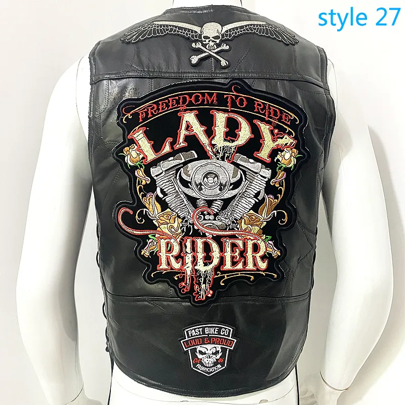 DHgate.com:Mens Motorcycle Leather Vest with Skull Patch DHgate.com:Mens Motorcycle Leather Vest with Skull Patch