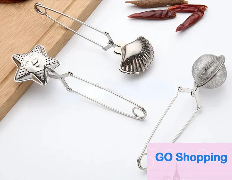 DHgate.com:Stainless Steel Tea Infuser Spoon with 6 Unique Shapes for ...