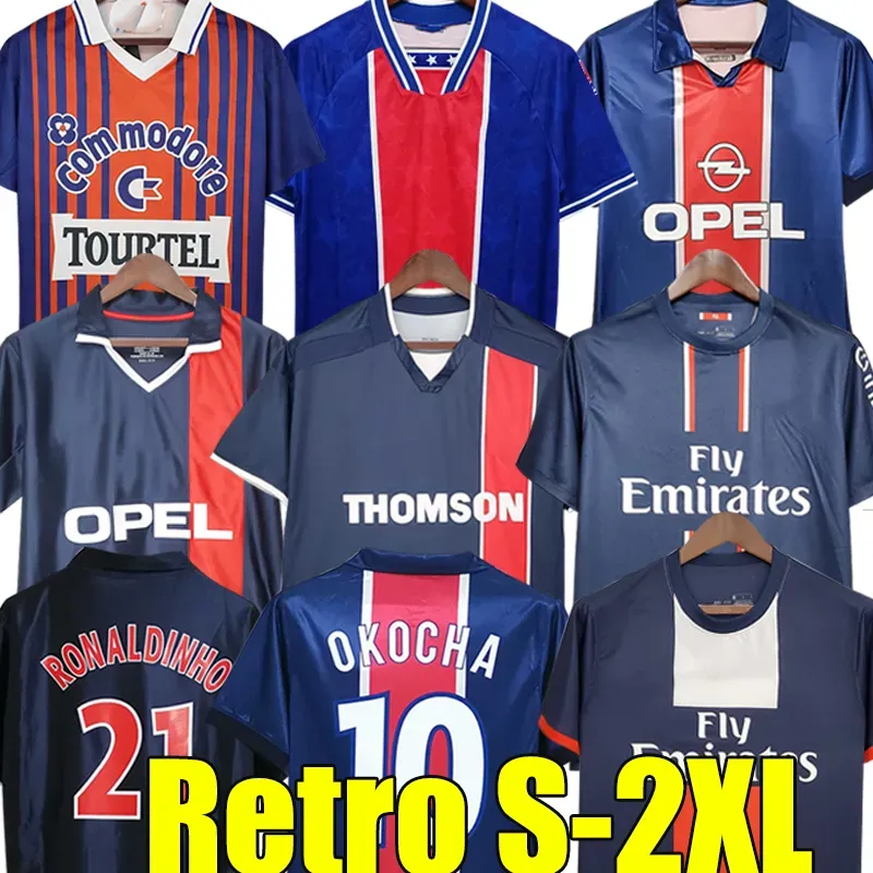 Okocha Leroy Adailton Beck Rai Futbol Formaları 1990 92 94 95 96 98 99 2000 01 02 03 12 13 Retro Klasik Vintage Ronaldinho Ibrahimovic Loko Worns Simone Futbol Gömlek